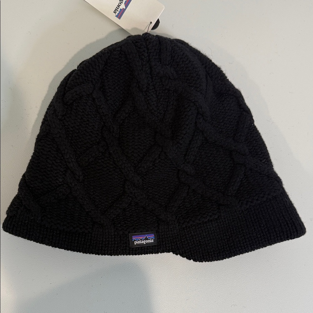Patagonia Women’s Black Vanilla Beanie - Picture 6 of 6